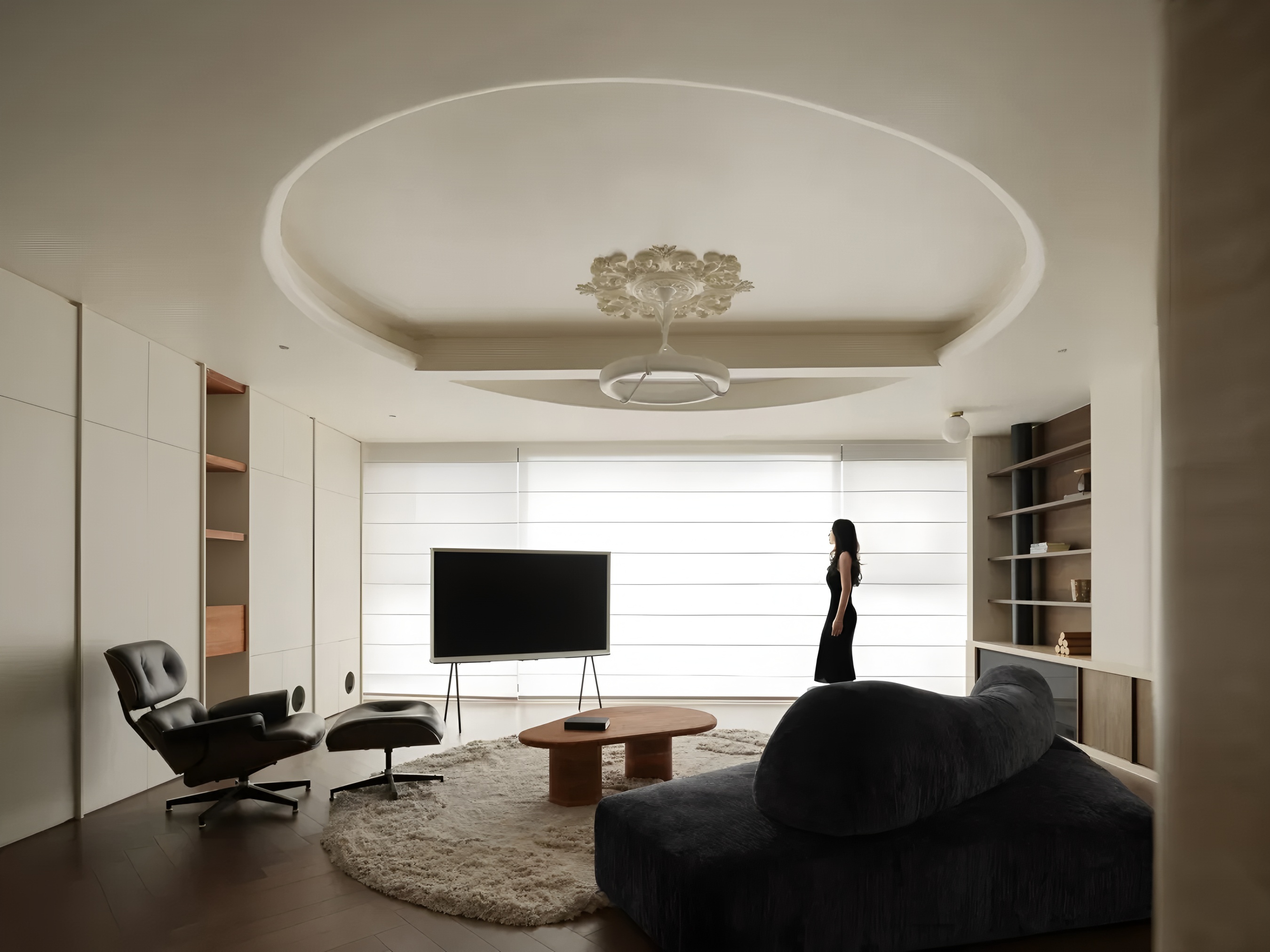 重庆万州长江天玺95后夫妻婚房丨中国重庆丨花椒创意-3