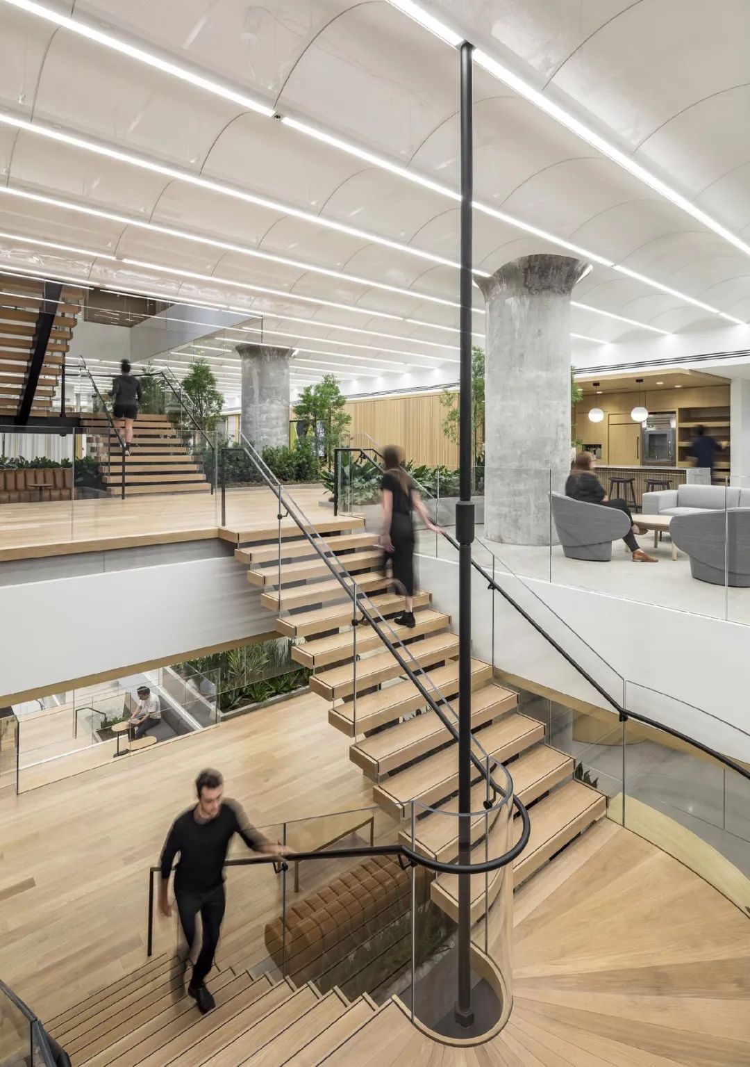 Peloton纽约总部大楼：大气内敛的高级工业风丨美国丨Phil Ward、Peter Knutson、Sohee-16