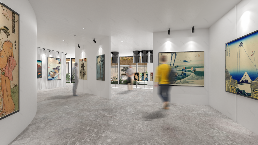 日本荻屋美术馆项目丨泰国艺术大学装饰艺术学院室内设计专业学生-5