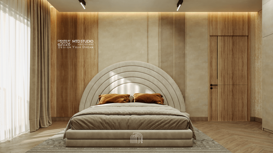 谧境之居·主卧丨埃及丨Muhammad Talaat Design Studio-3