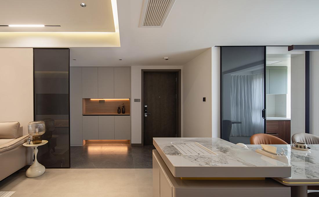 120㎡现代平层设计-23