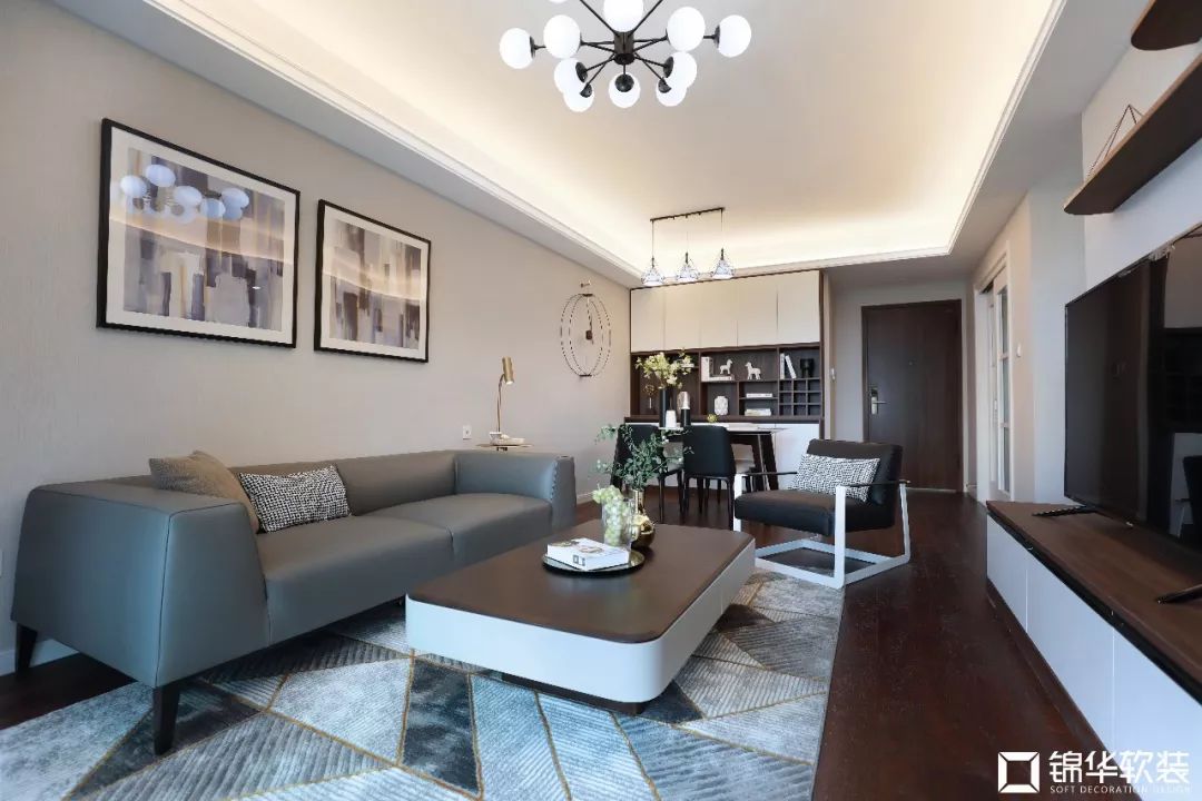 无锡金域缇香 86㎡现代简约家,实现空间最大化利用-57