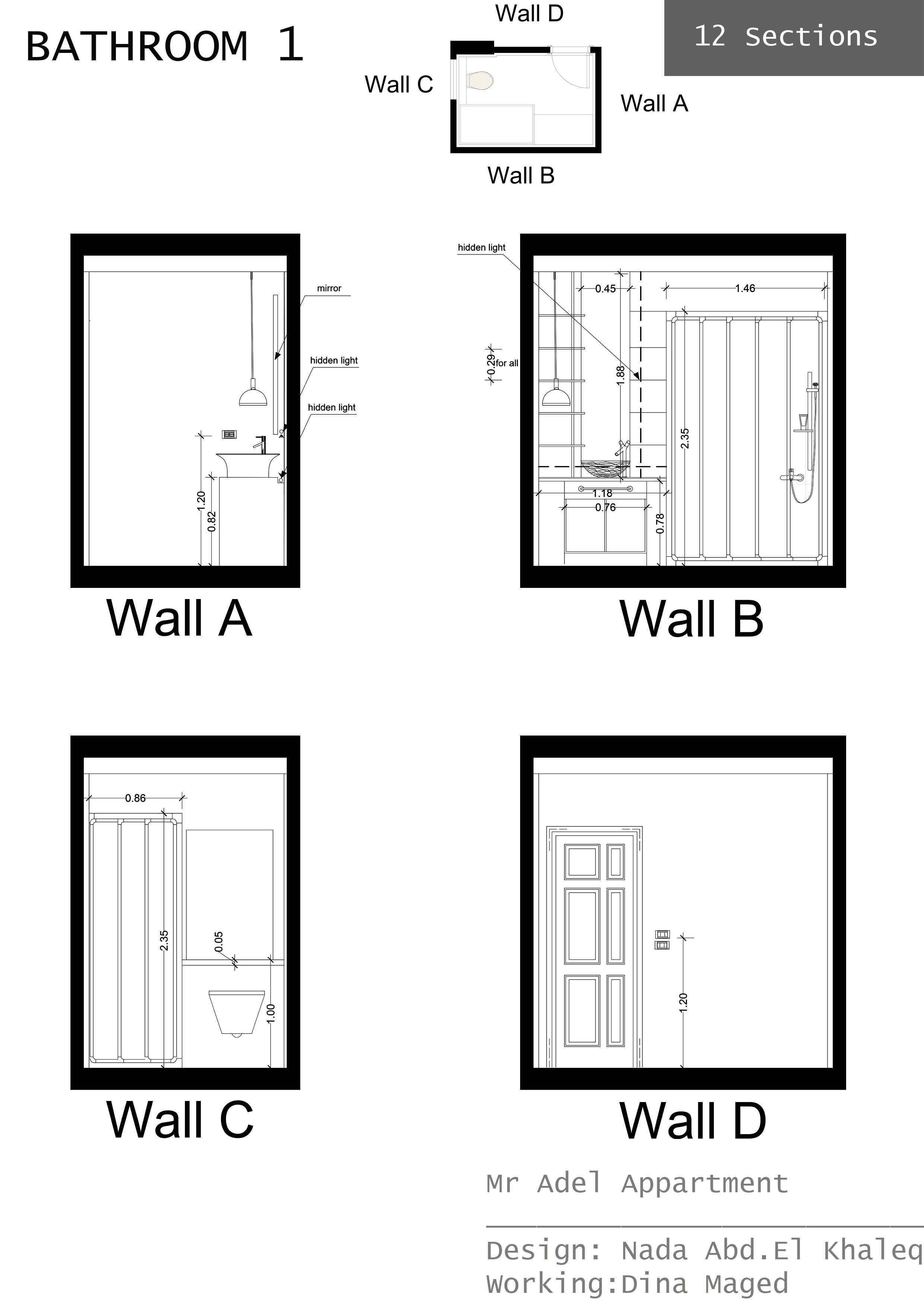 Shop Drawing for an appartment-13
