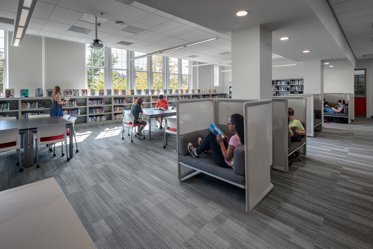 罗珀学校上校区学习共享区-15