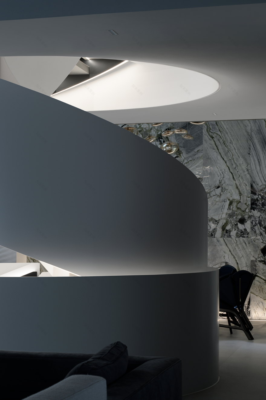 1500㎡现代独栋别墅,诗与多元艺术美学-41