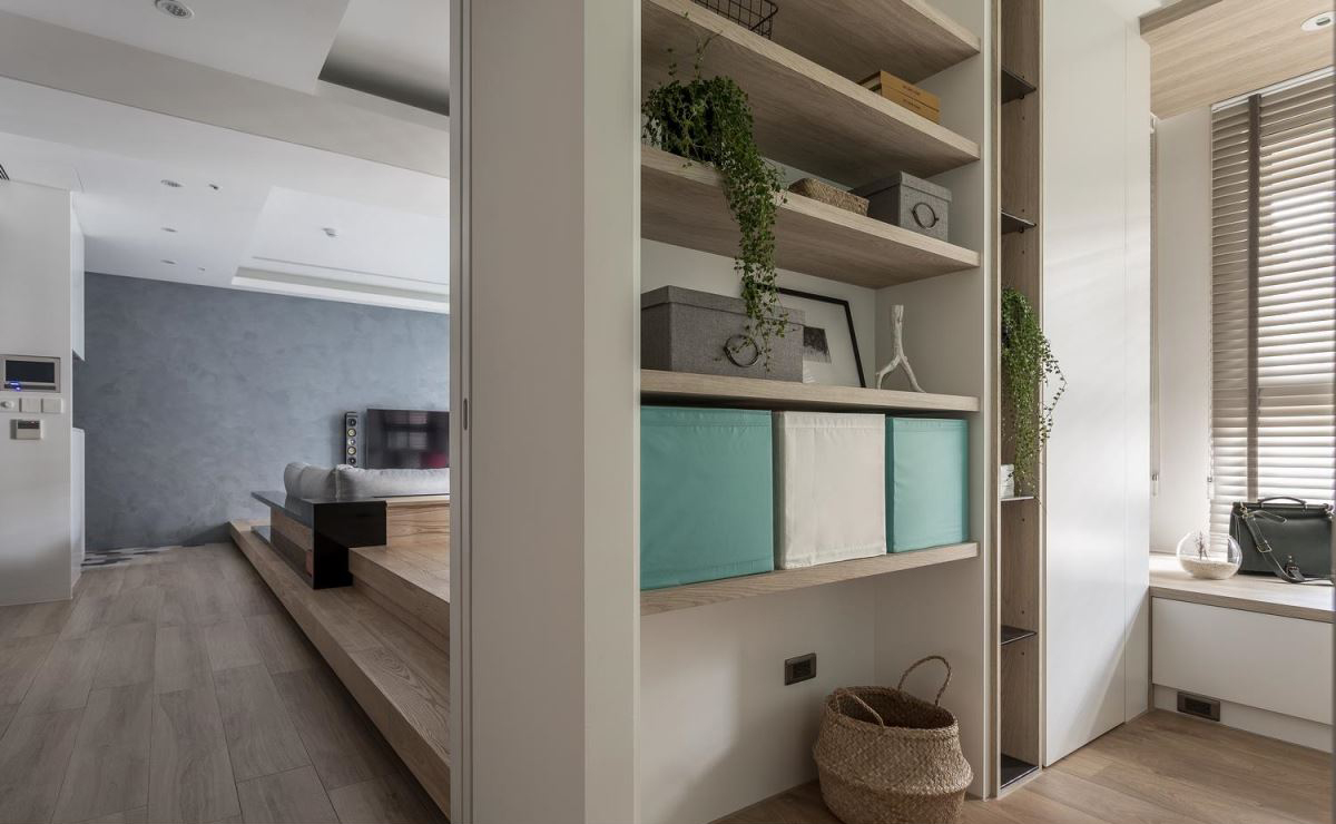 现代风格 115㎡新婚宅,格局调整与多元媒材的巧妙融合-20