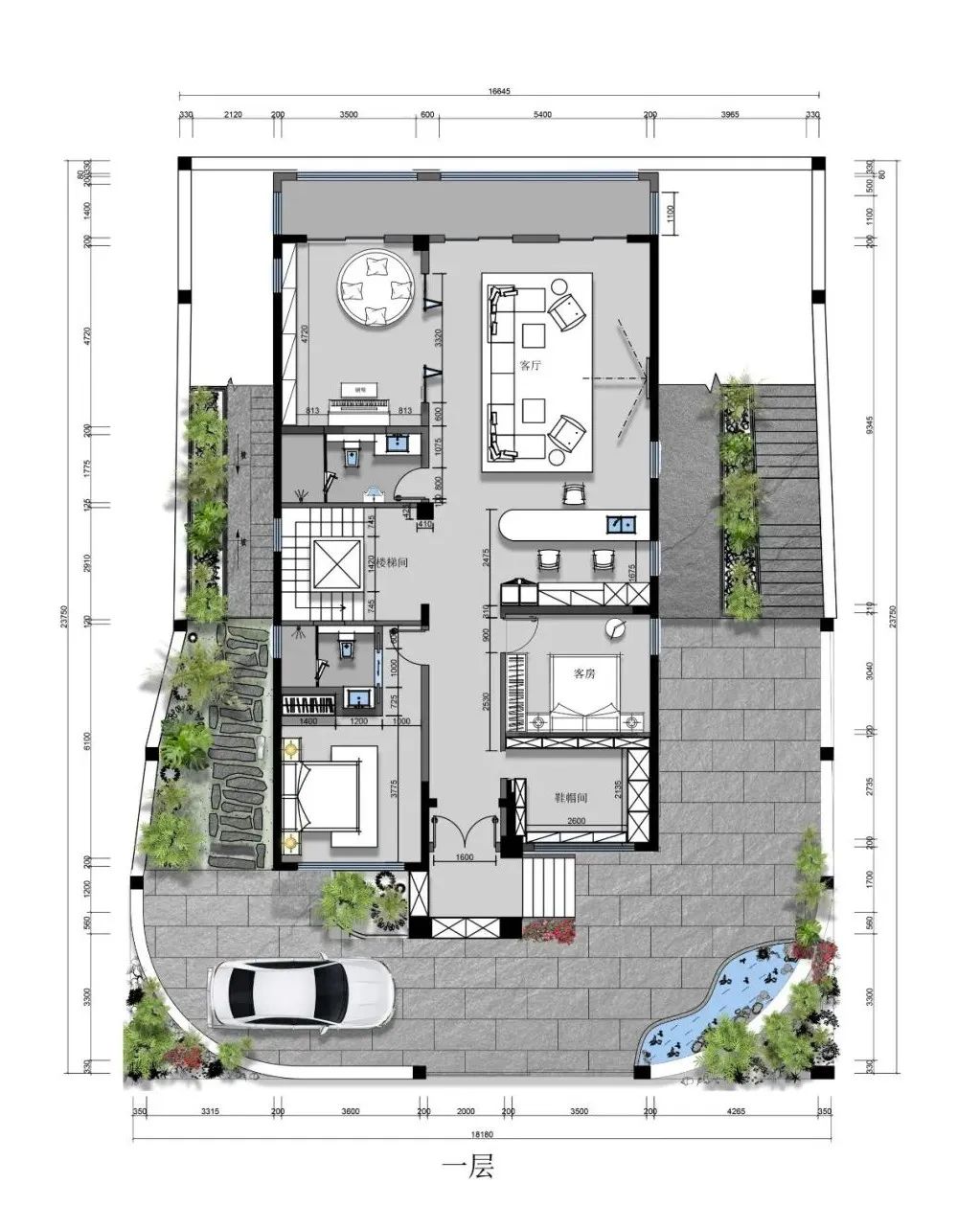深圳观湖园F23栋别墅设计丨中国深圳丨九门堂(深圳)国际设计有限公司-95