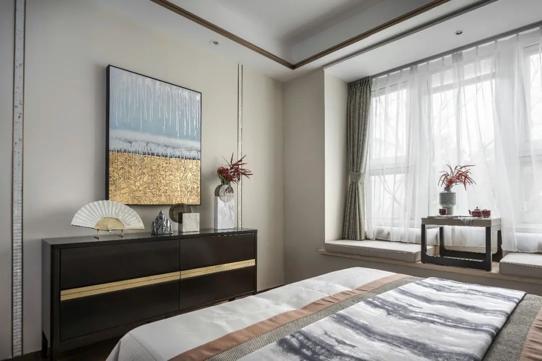 金地格林世界③120 户型 | 东方禅意下的现代温馨之家-39