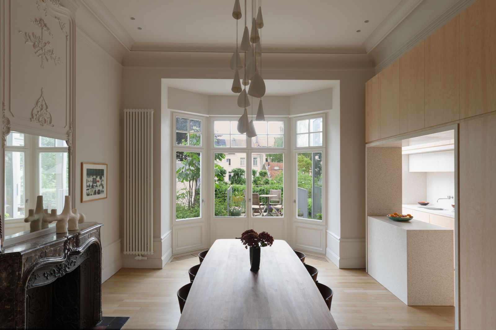 800㎡宫殿改造成极简风住宅丨比利时丨Claisse Architectures-14