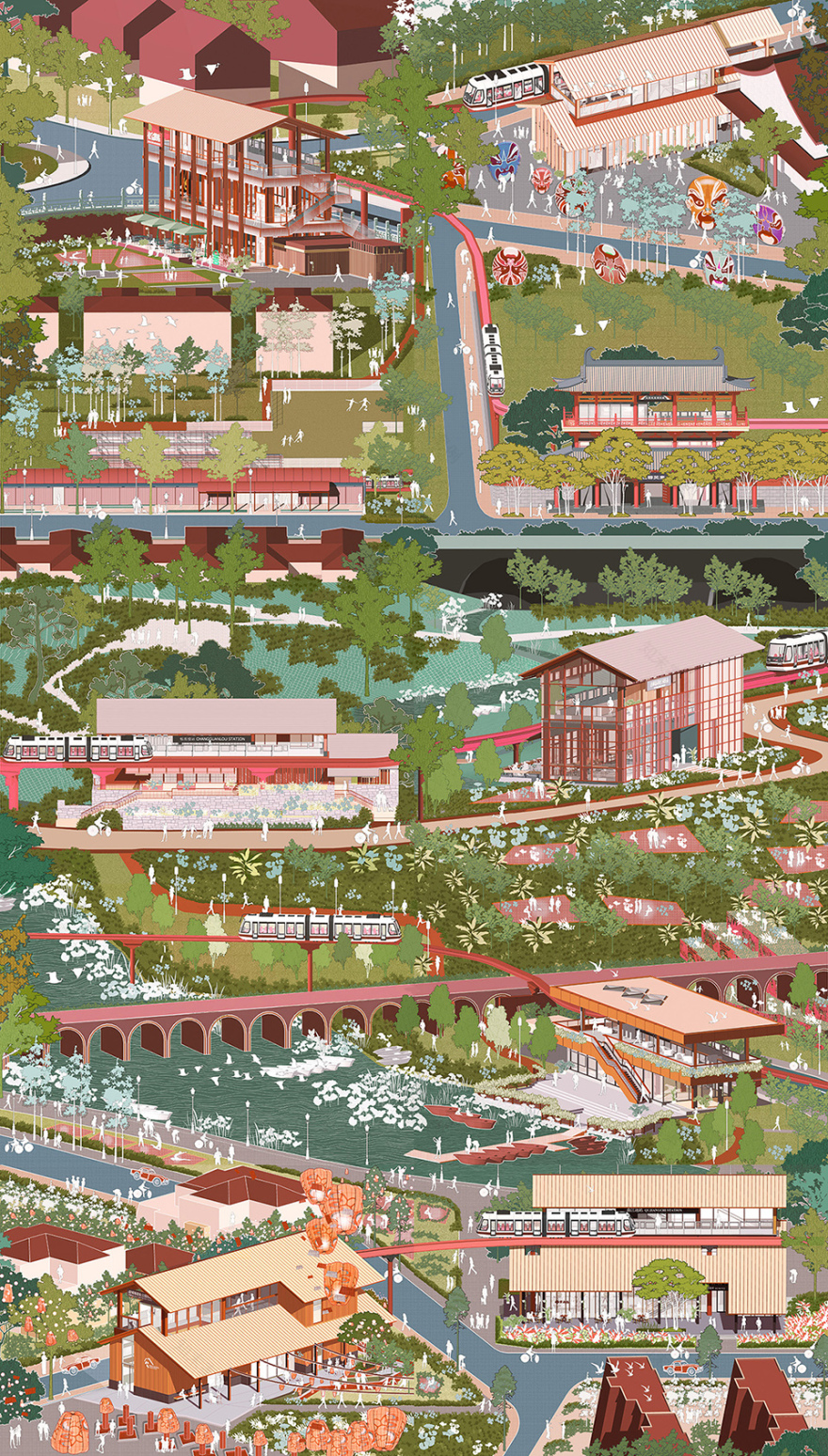 曲江旅游观光轻轨站点改造提升丨中国西安丨上海秉仁建筑师事务所(普通合伙)-90