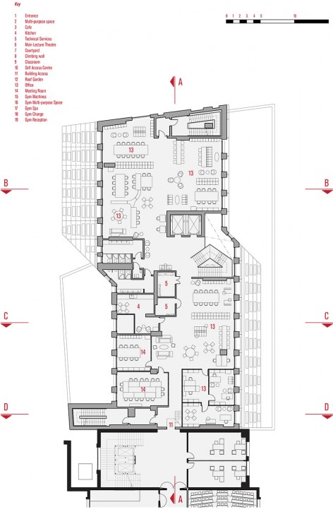 土耳其大学教学楼设计-41