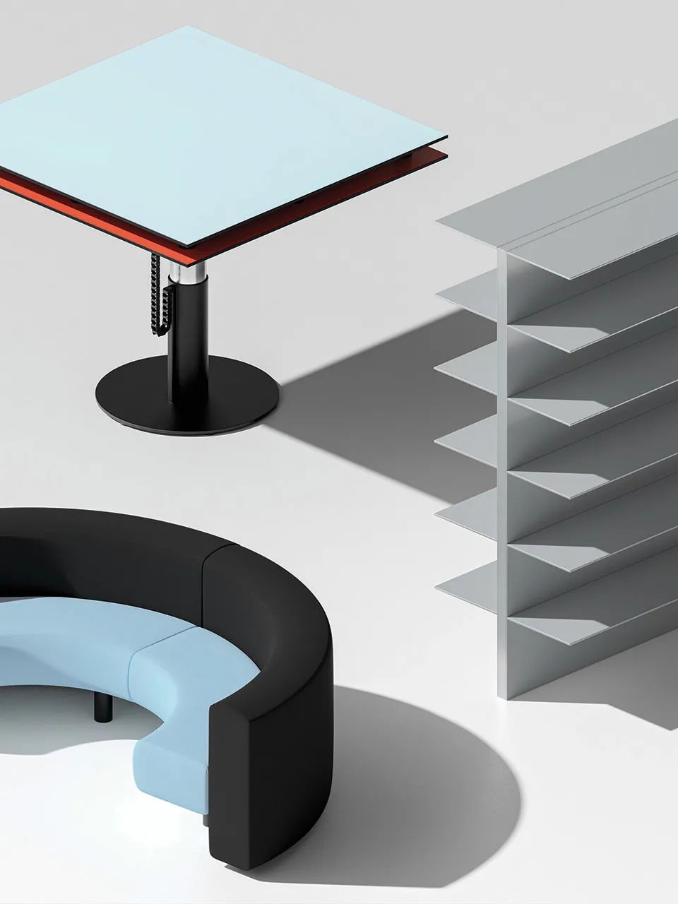 PRINCIPLES 模块化办公家具丨意大利米兰丨OMA-46