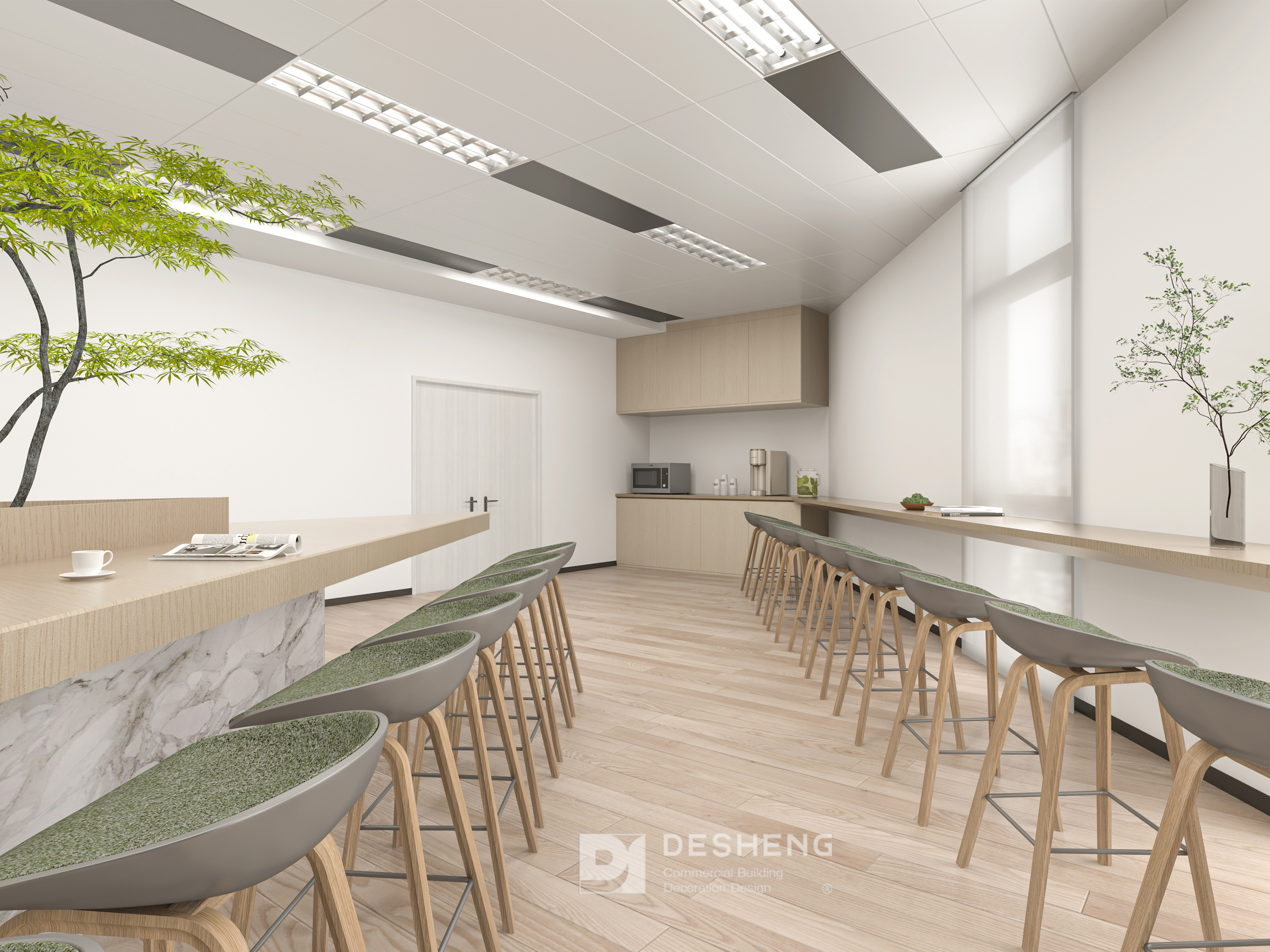 德盛装饰办公室案例展示-6