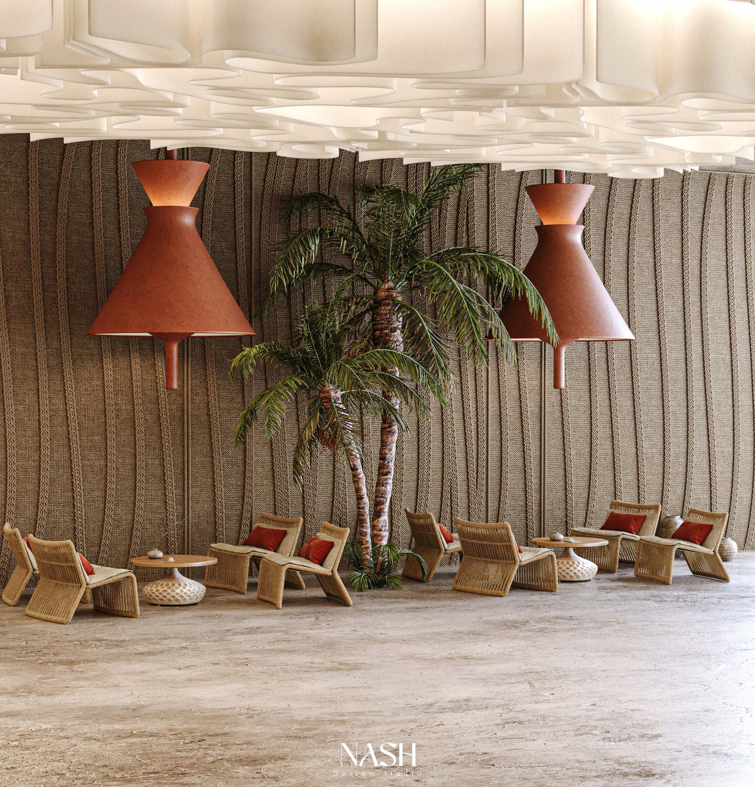 斯瓦斯蒂度假村大堂丨NASH STUDIO-21