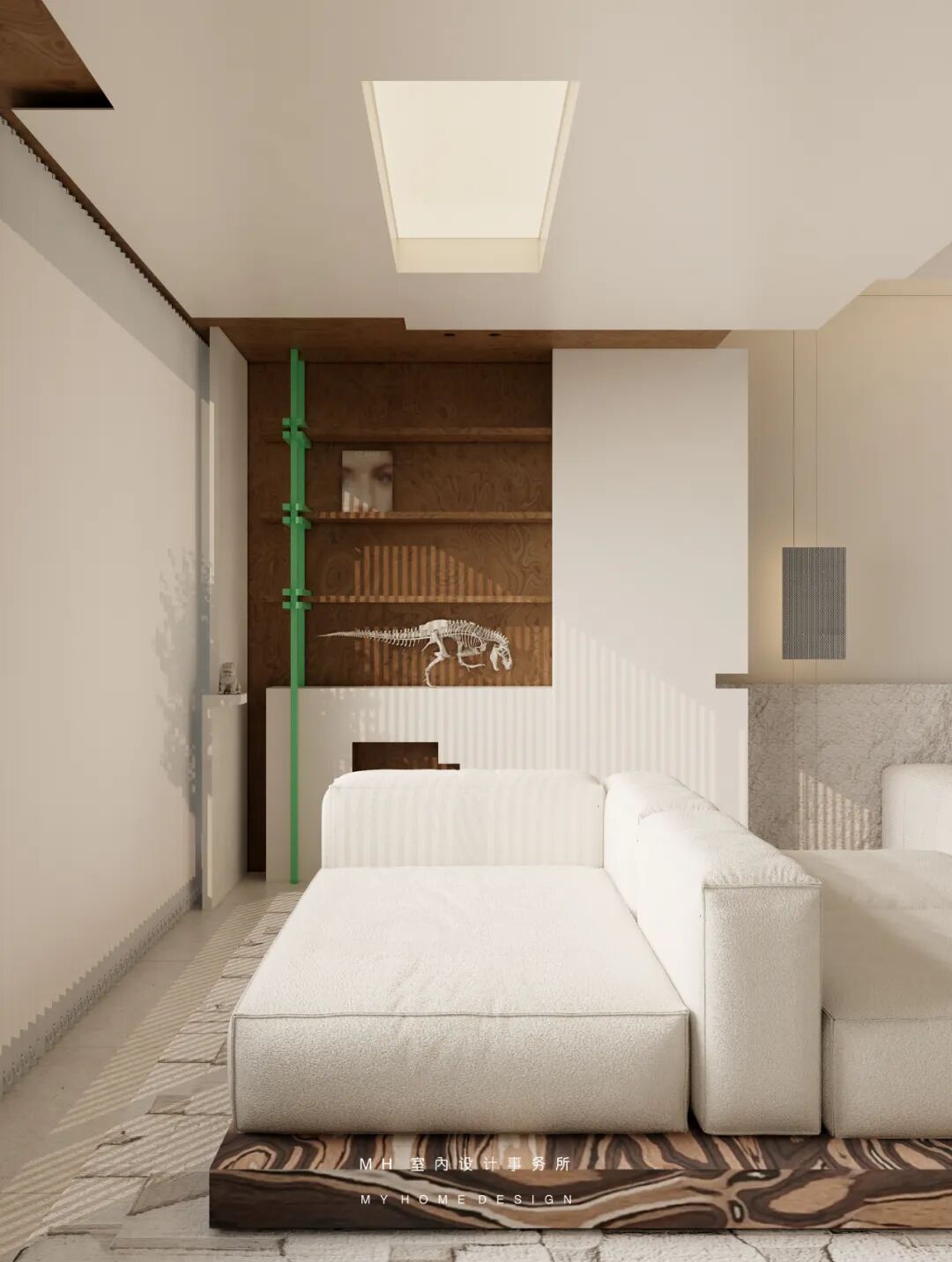 【首发】MH设计新作：自由·归属▏当代豪宅的极简艺术，让生活更有腔调-58