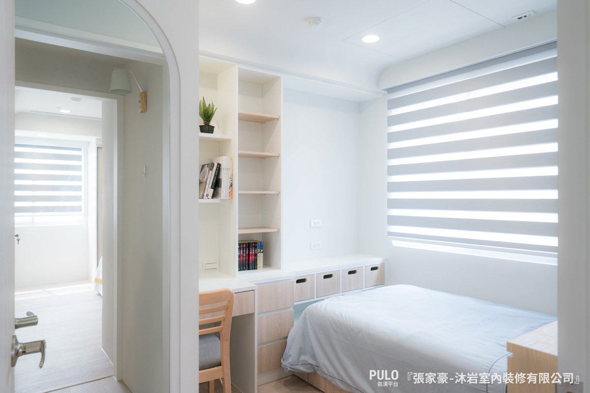 台北27坪北欧风3房中古屋翻新丨中国台北丨沐岩室内装修有限公司-43