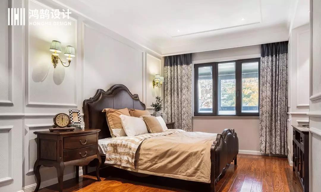 绍兴鸿鹄设计丨别墅优雅流年,温暖美式空间-22