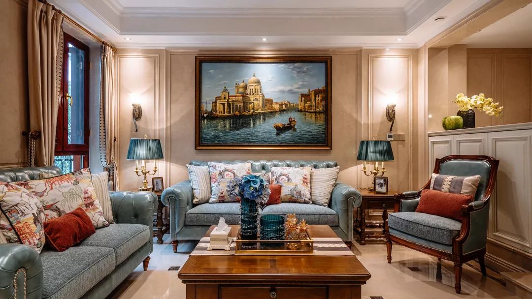 锦湖林语美式风,花园家居心旷神怡-36