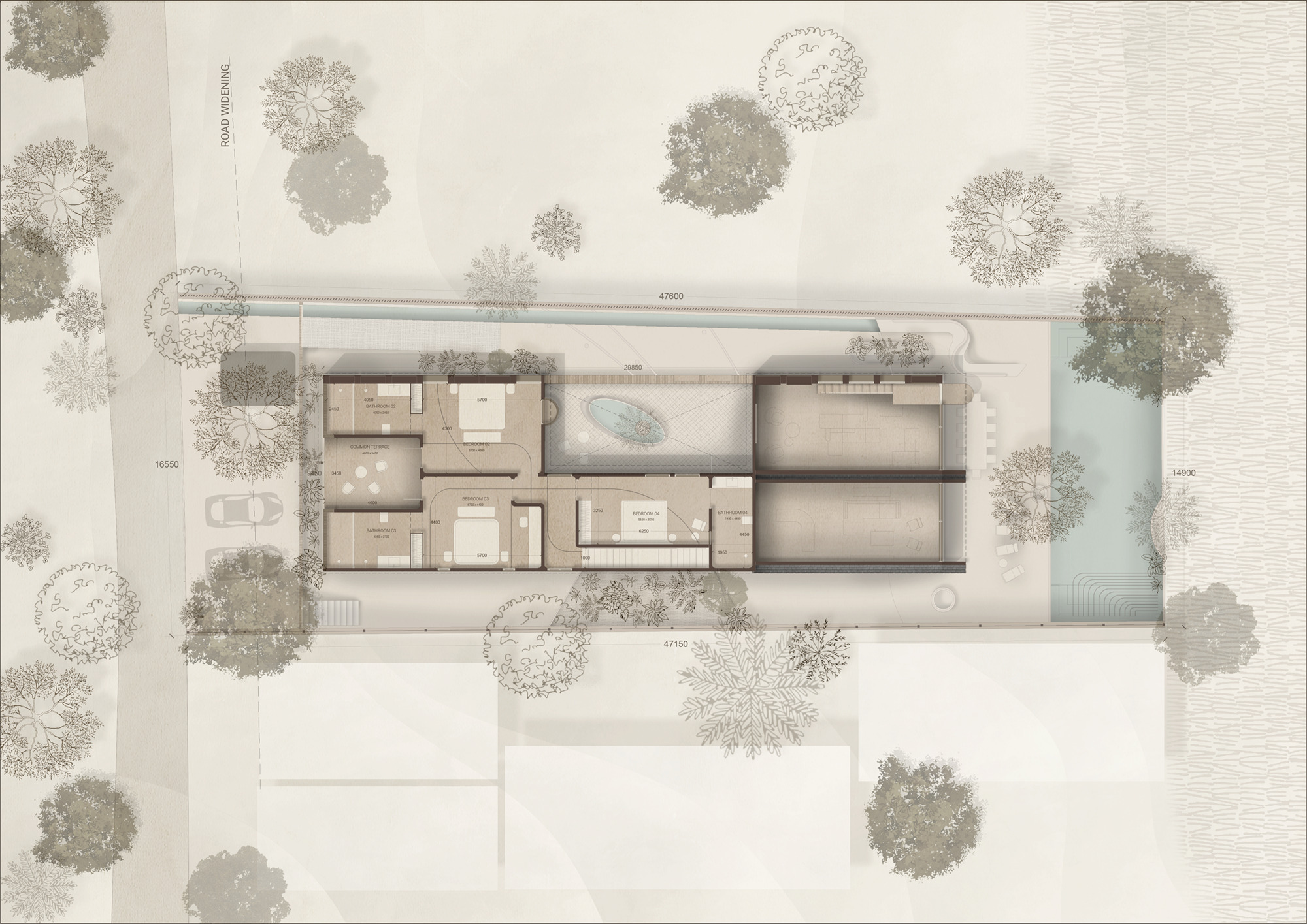 道之居（注：House of Tao的准确含义需要结合具体语境确定，此翻译只是一种常见理解下的表述） 丨印度丨SAV Architecture + Design-17