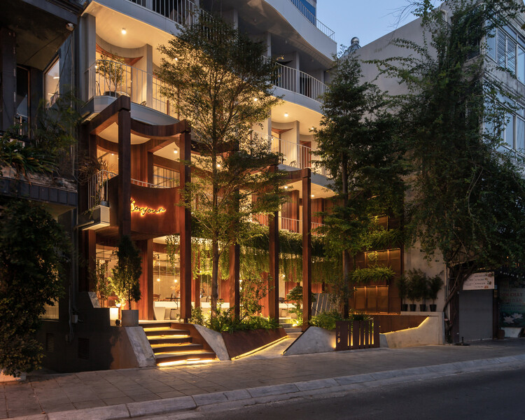 Bonjour Cafe设计丨越南河内丨Comma Studio-20