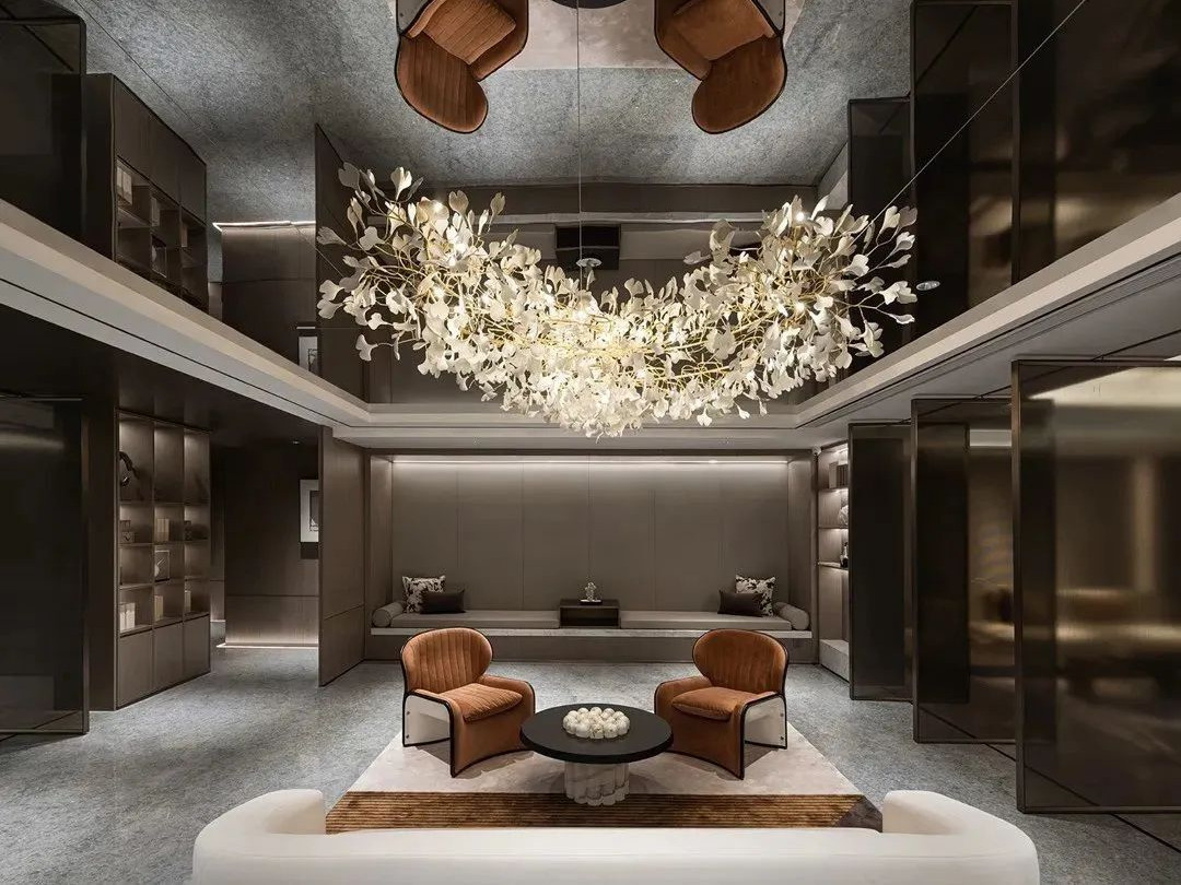 现代 1115㎡中式售楼处-2