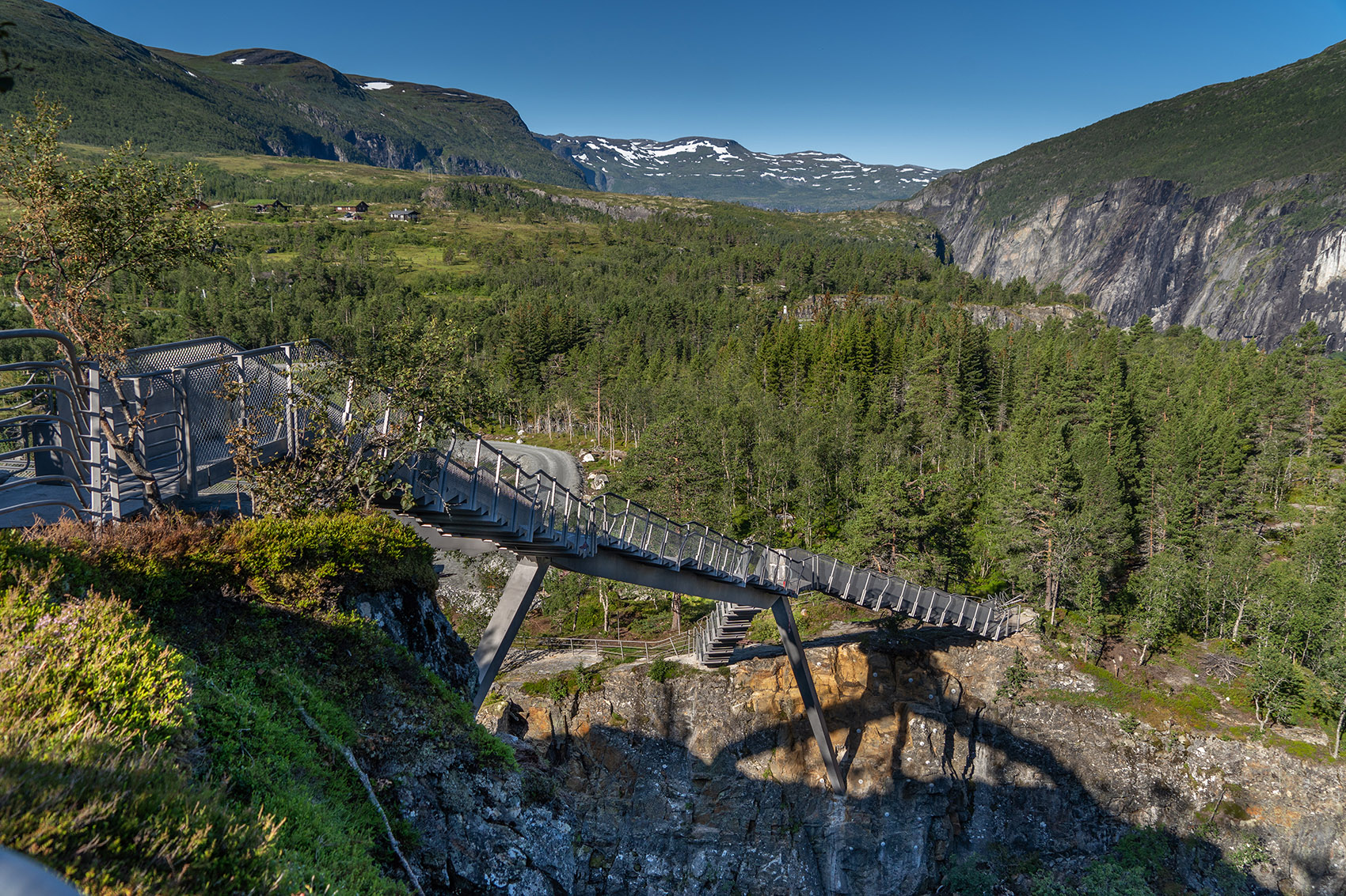 Vøringsfossen步行桥，挪威 / Carl-Viggo Hølmebakk-12