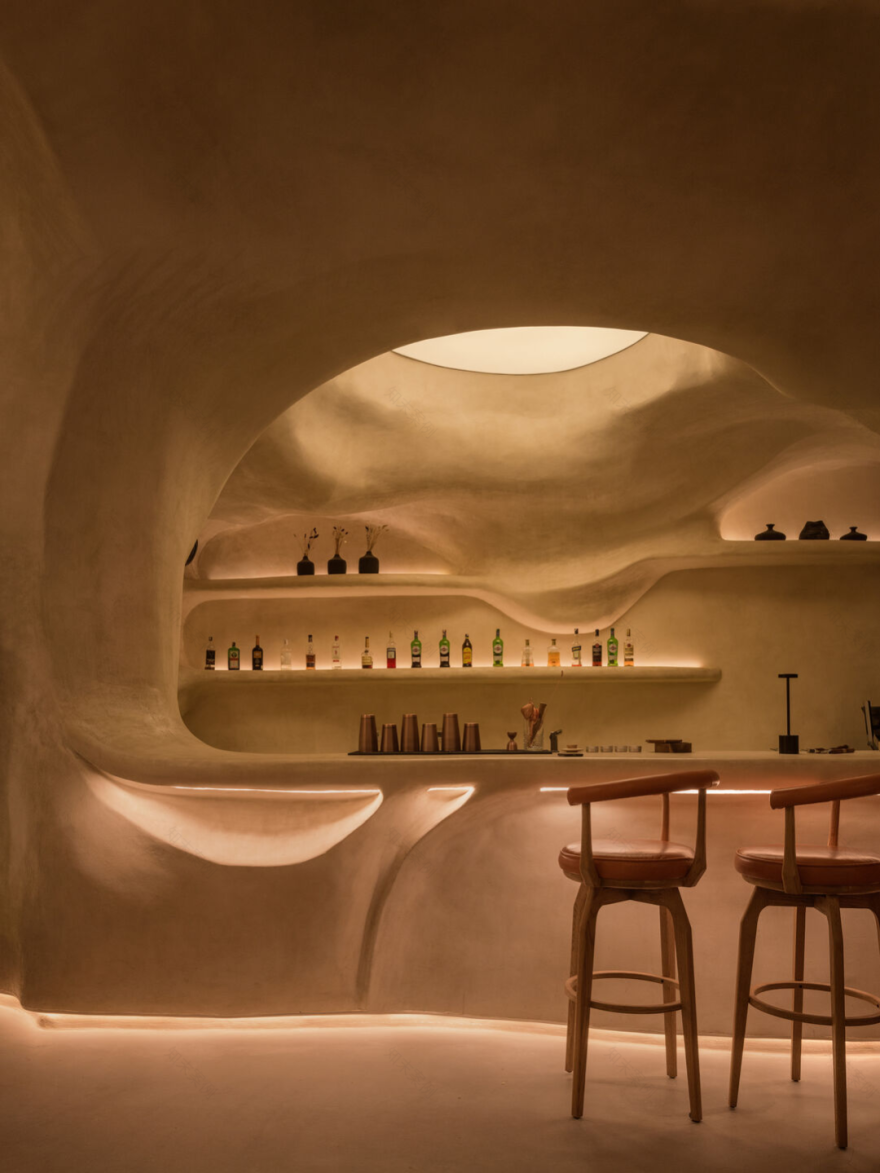 洞穴风餐厅丨蜂宿设计-14