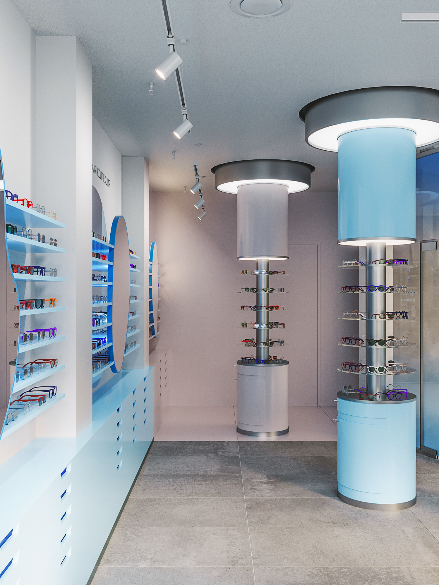 Interoptica 眼镜店室内设计丨俄罗斯鄂木斯克-14