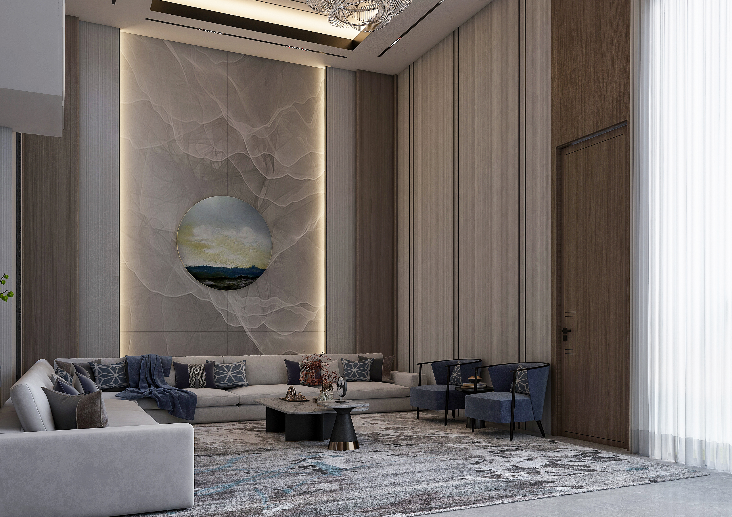 Luxury Double Height Living Space |-5