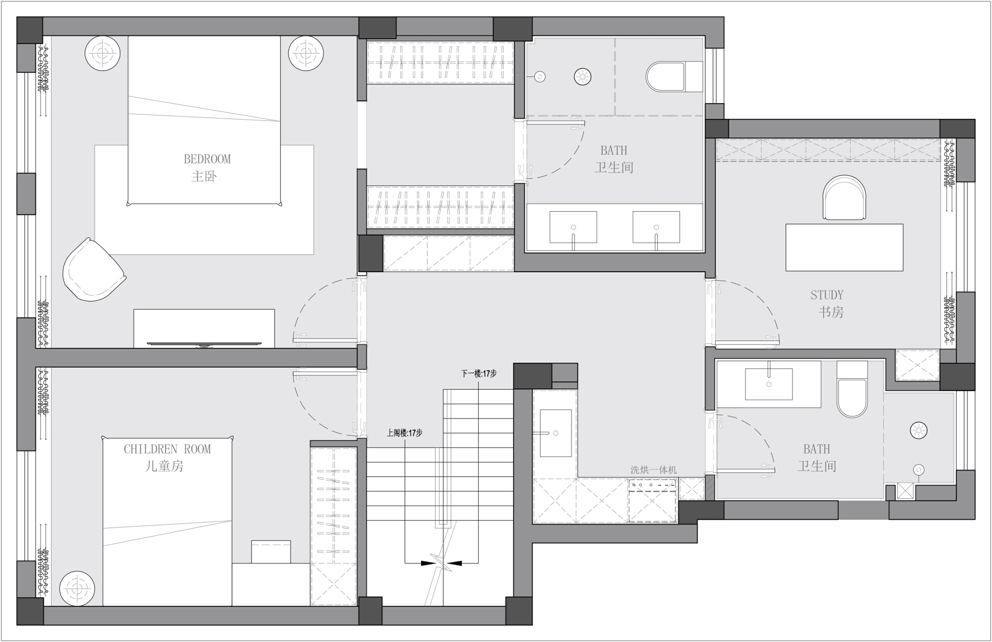 「蓝色狂想曲」私宅设计丨晓安设计-6