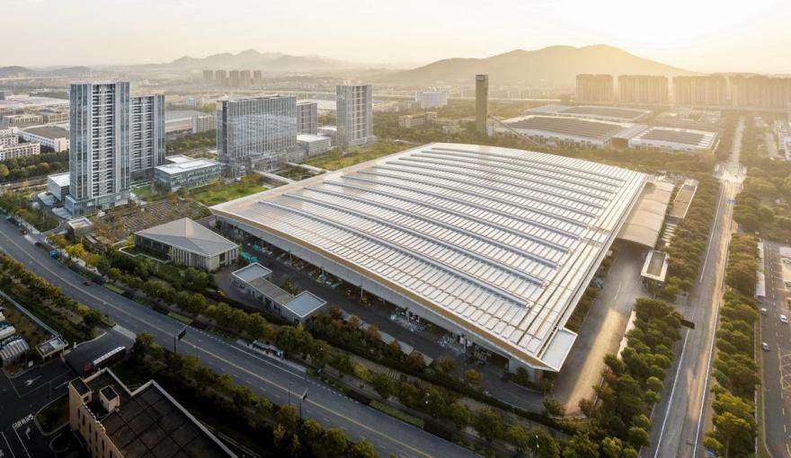 西奥电梯产业园三期丨中国杭州丨goa大象设计,亚景景观设计,苏州金螳螂建筑装饰-2