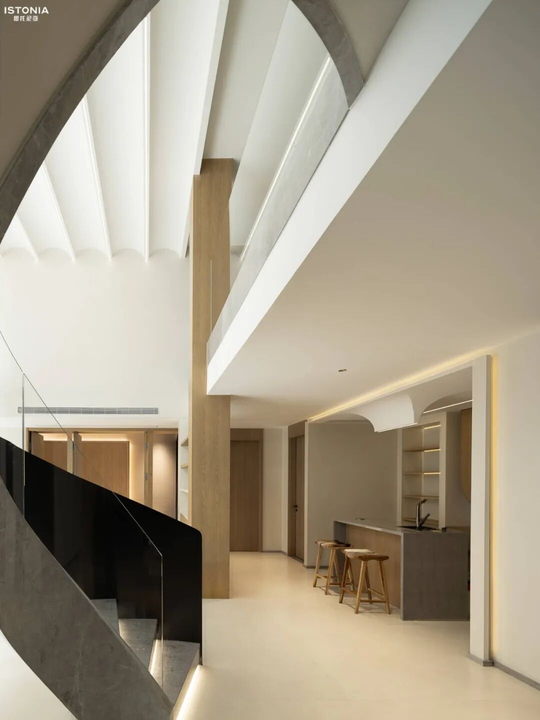 ISTONIA|现代风木质美学构筑的雅致空间-44