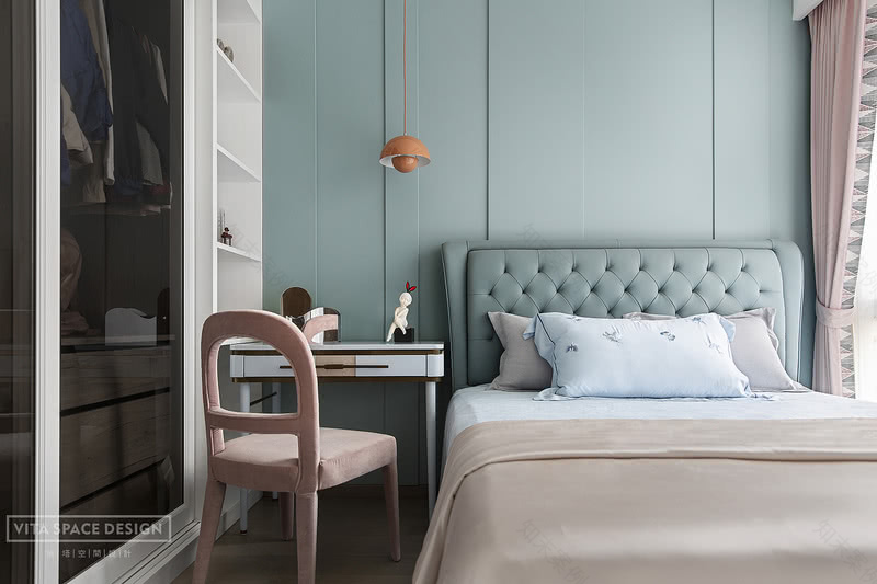 《至简至素,自然和谐共生》新天鹅堡二期270㎡,新中式风格-14