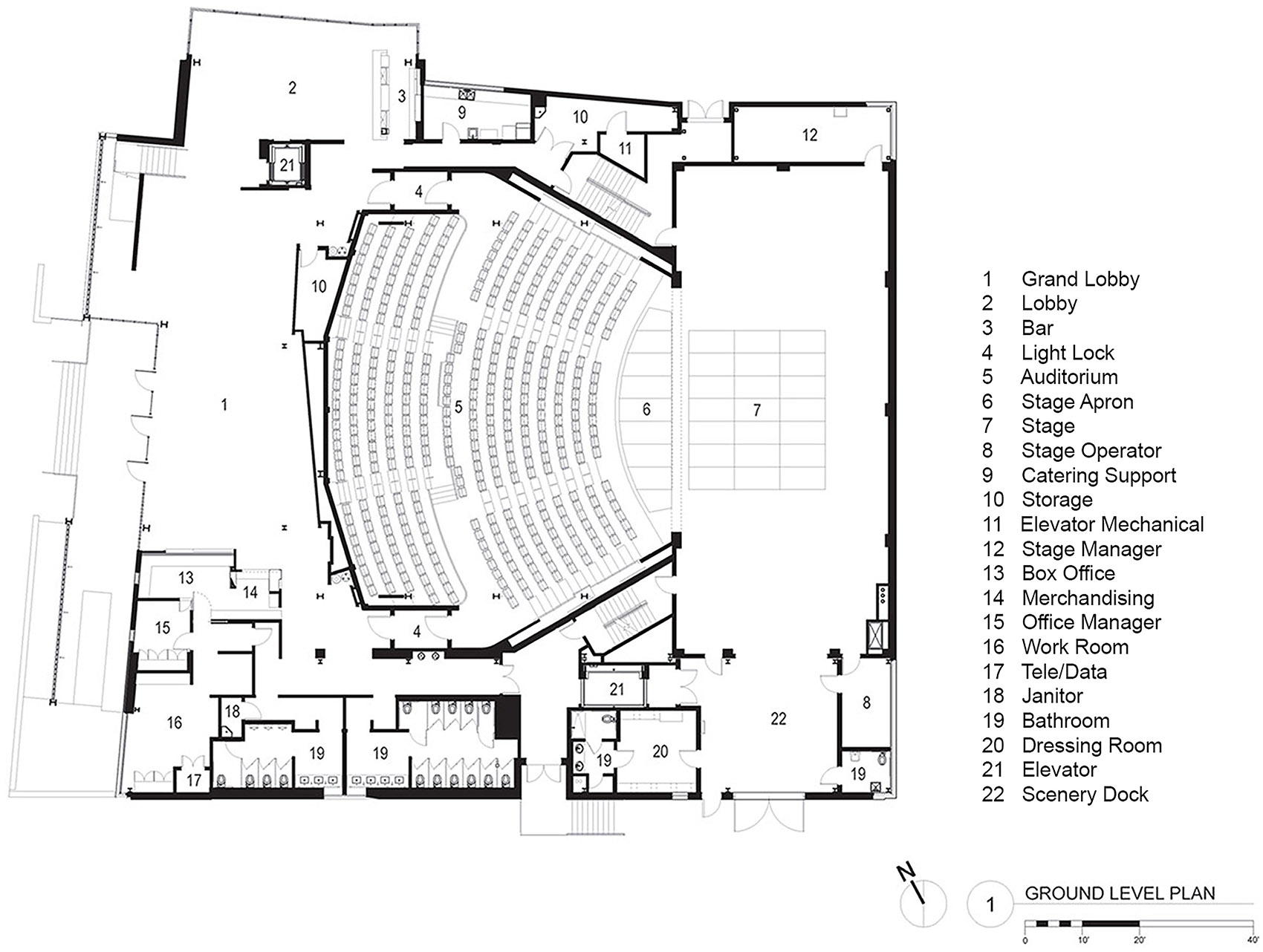 Topfer剧院,美国 / Andersson Wise Architects-36