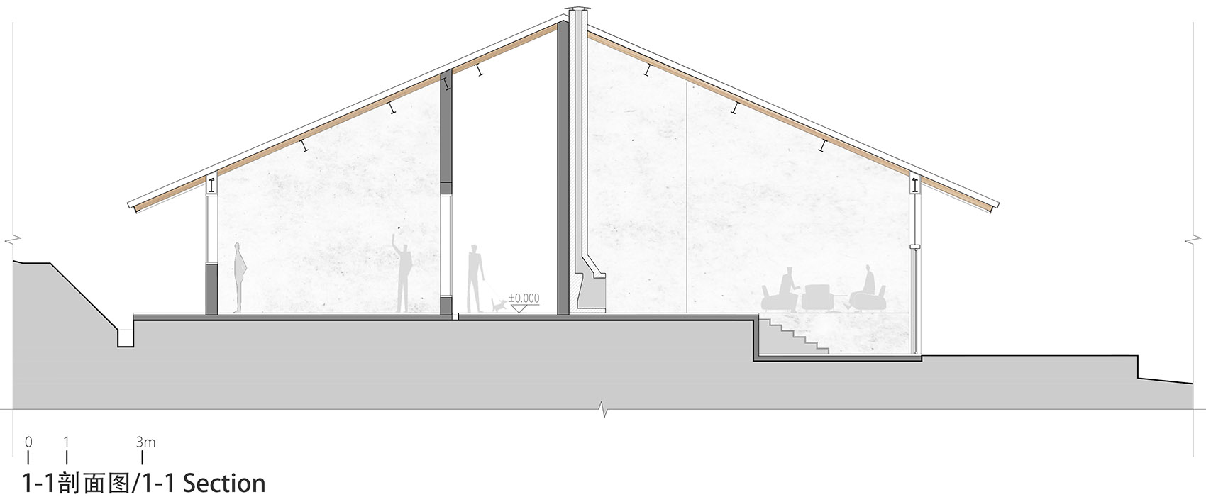 乐山东林村镇文化中心 | 传统与现代交融的乡村社交空间-112