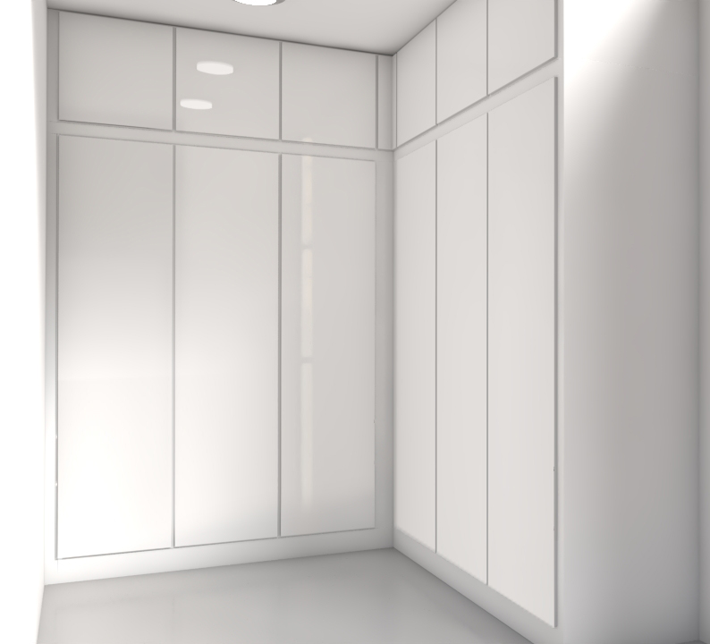 WARDROBE & LED WALL-3