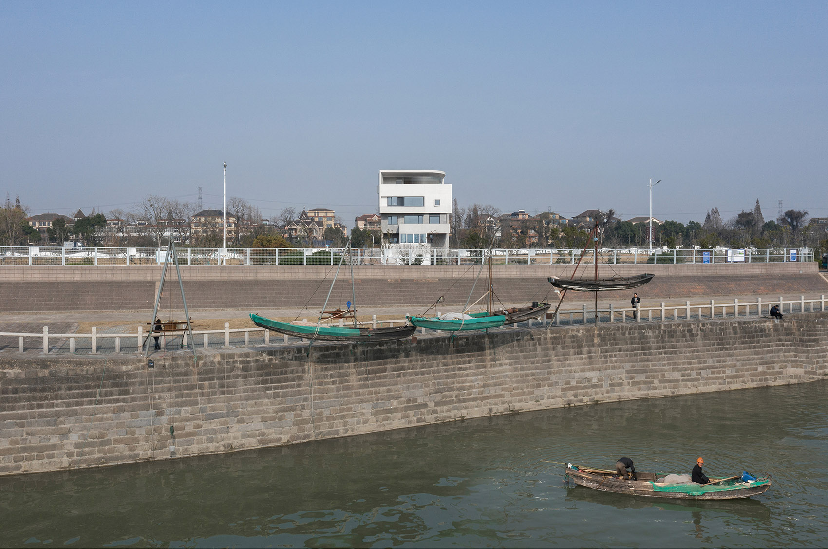 回头潮堤岸上的建筑丨中国浙江丨森上设计-57