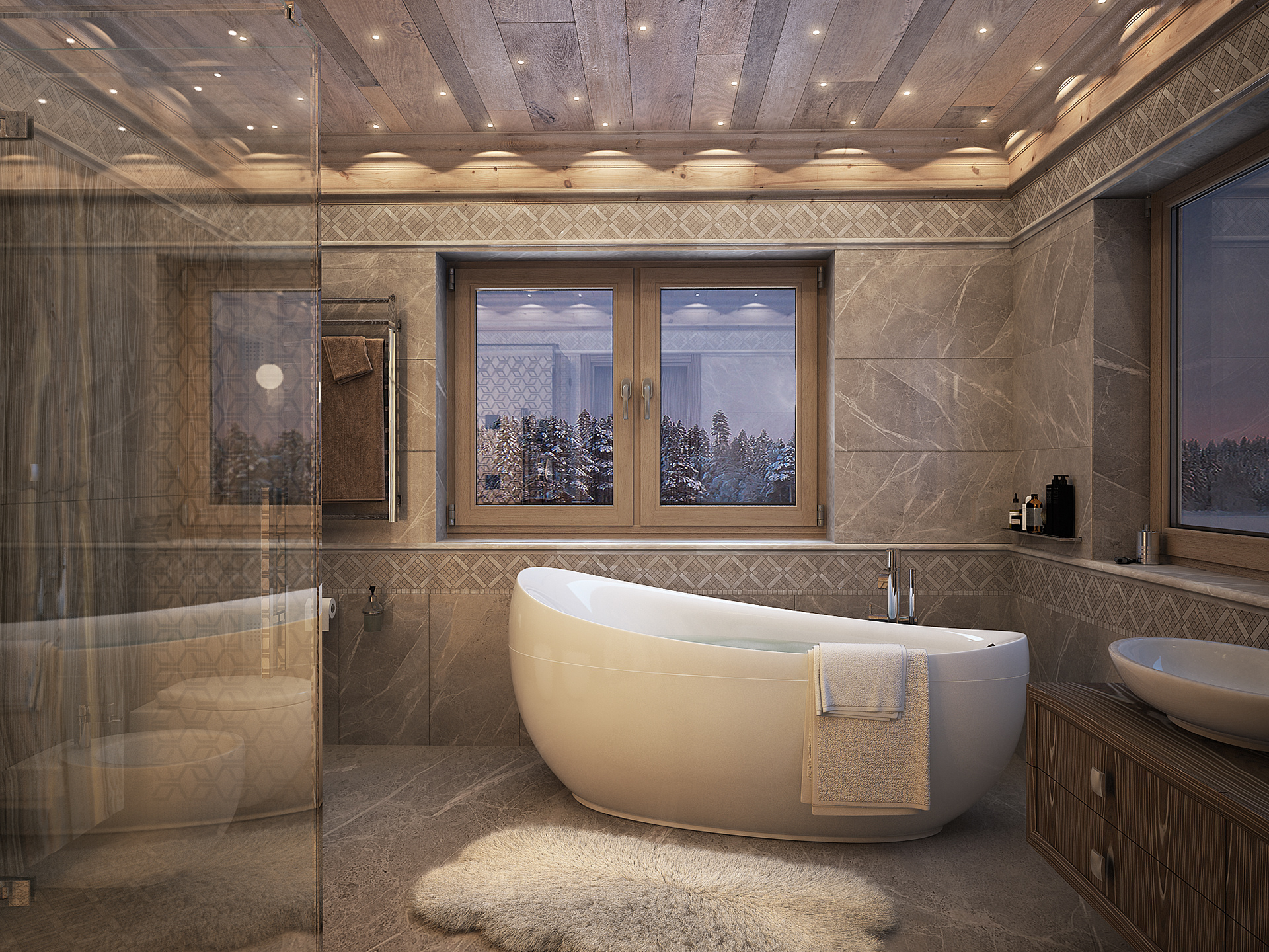 芬兰豪华木屋放松区设计丨芬兰 HONKA 公司-17