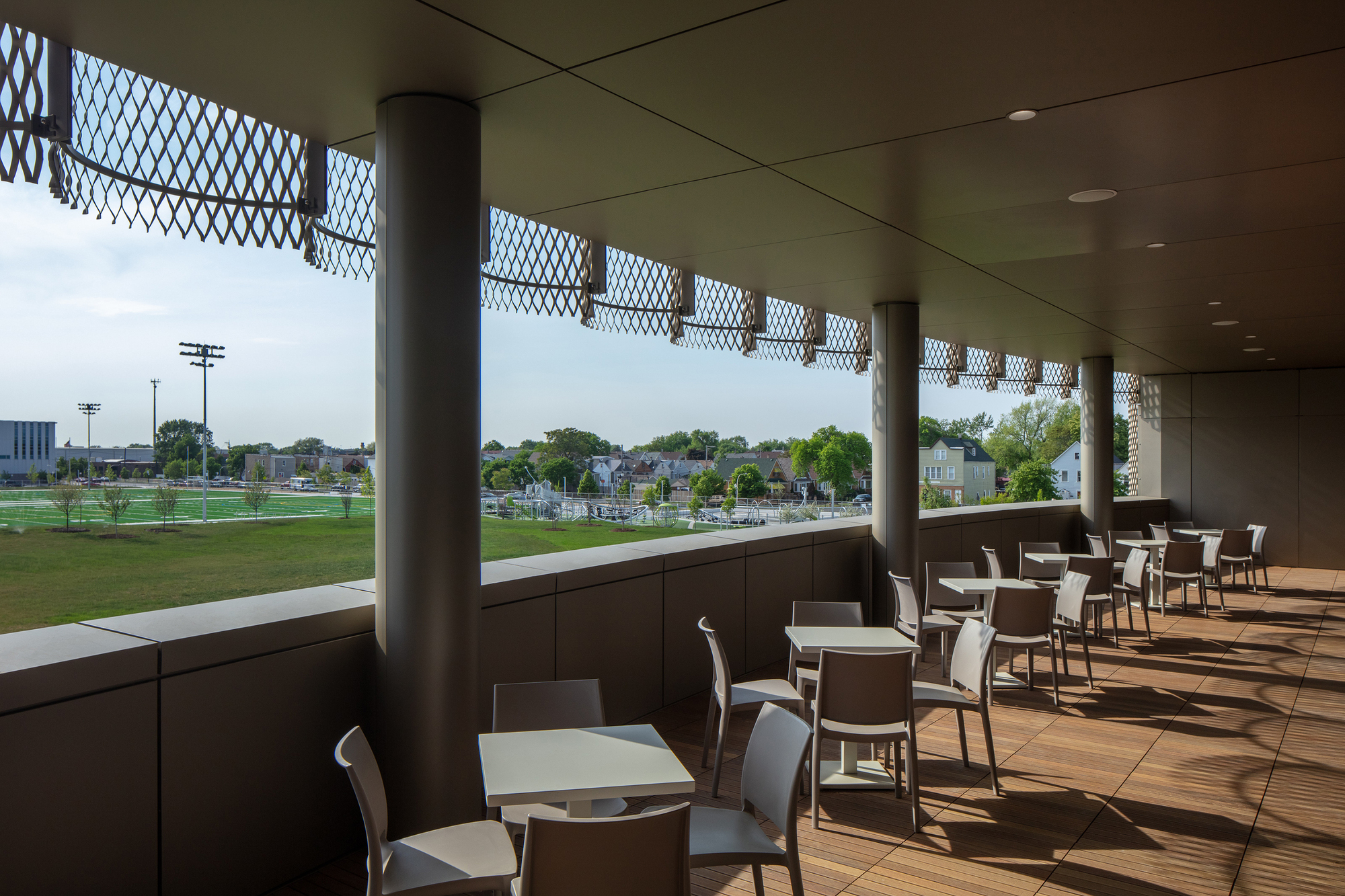 芝加哥公园区总部和体育馆丨美国芝加哥丨John Ronan Architects-28