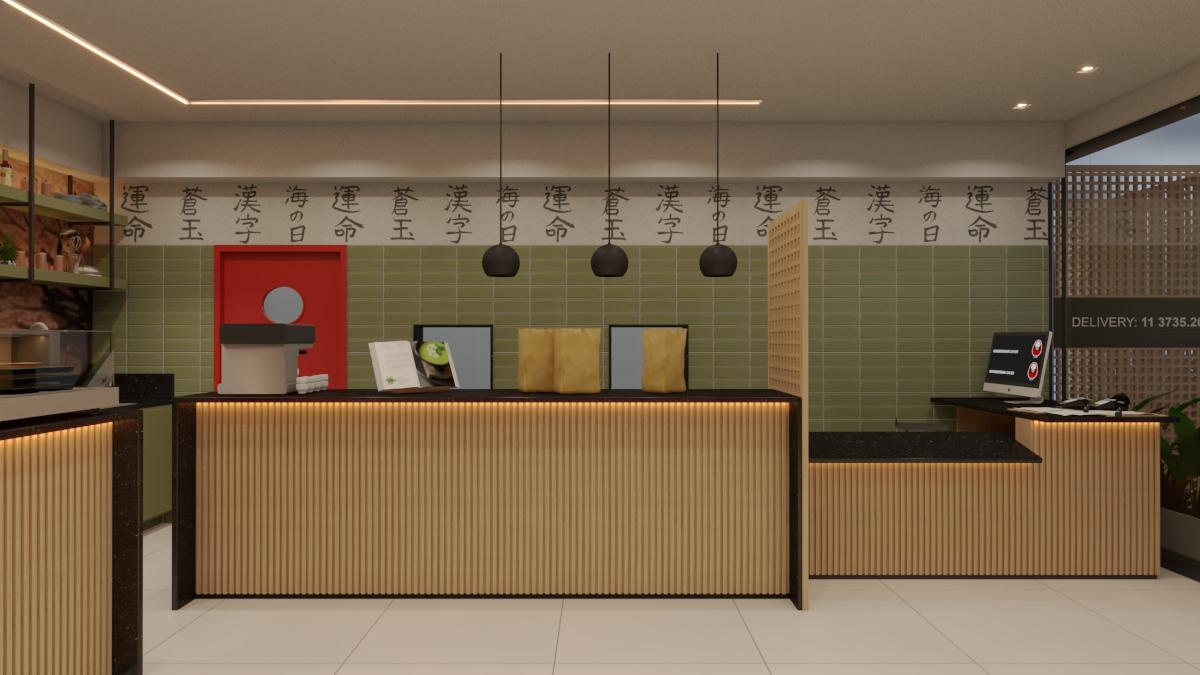 卡多寿司吧丨ZEDY ARQUITETURA-7