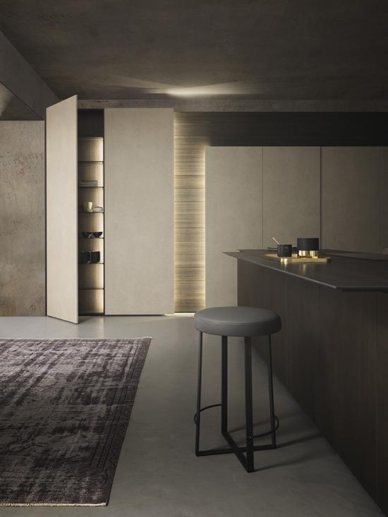 SKILL - минимализм кухни с островом  | Modulnova Cucine-9