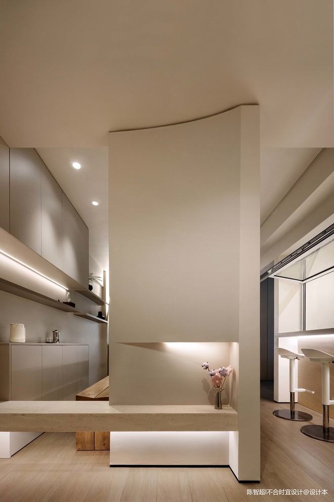 54万元三居90平米装修案例（融化的奶酪）丨中国广州丨陈智超-19