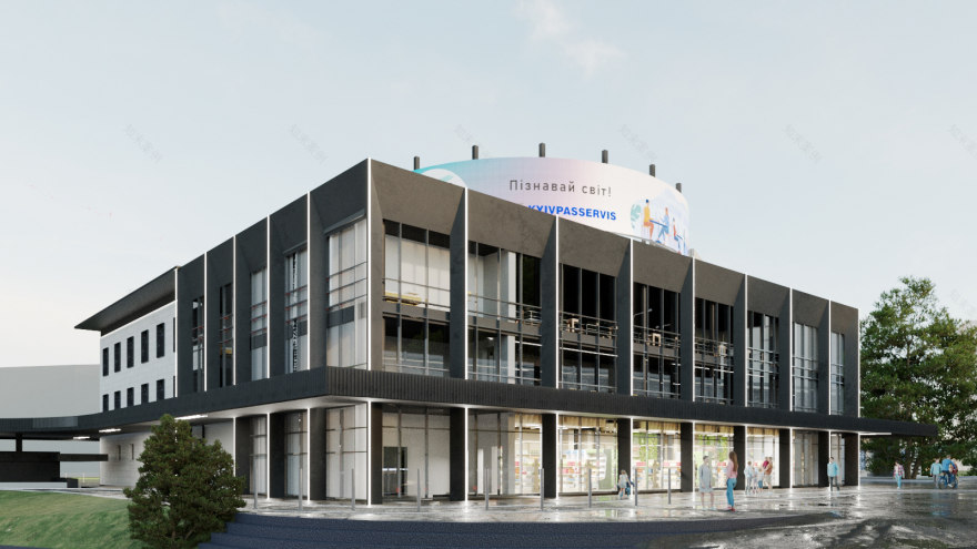 KYIV CENTRAL BUS STATION(基辅中央汽车站)丨乌克兰基辅丨M3 Group,Ivan Margytich等-18