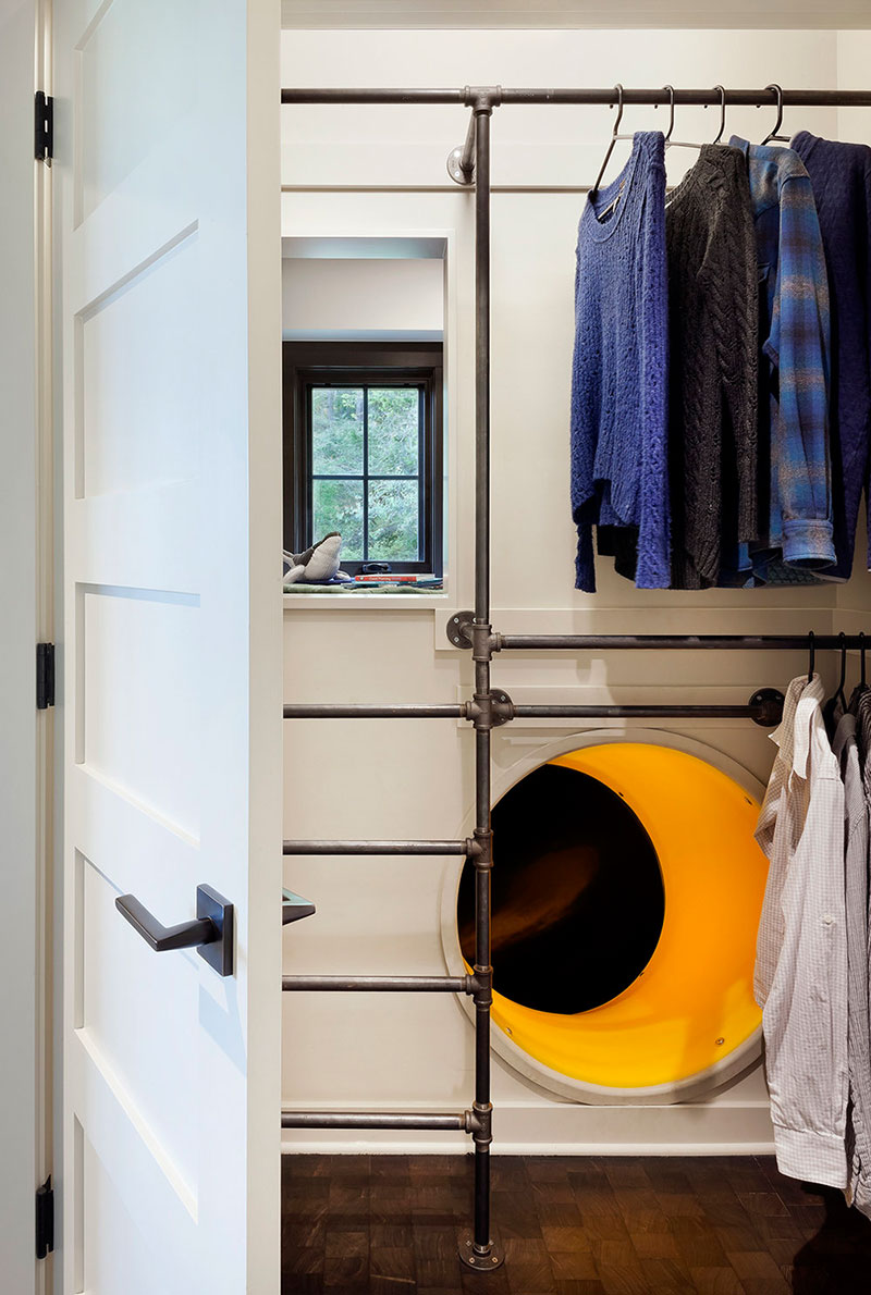 华盛顿森林里的现代家庭度假屋-19