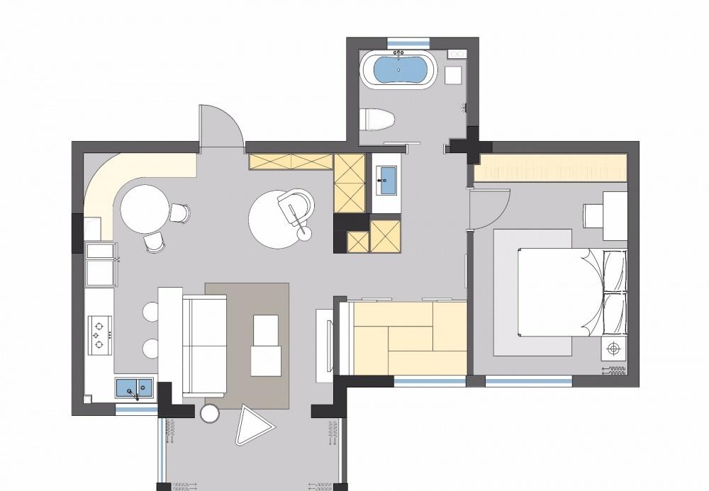 小户型逆袭,打造幸福两人世界-13
