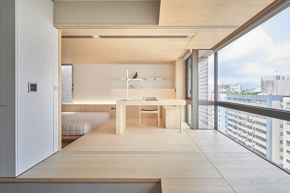 客厅变成大“广场”，139㎡可开可关的超大空间 | 虫点子新作-76