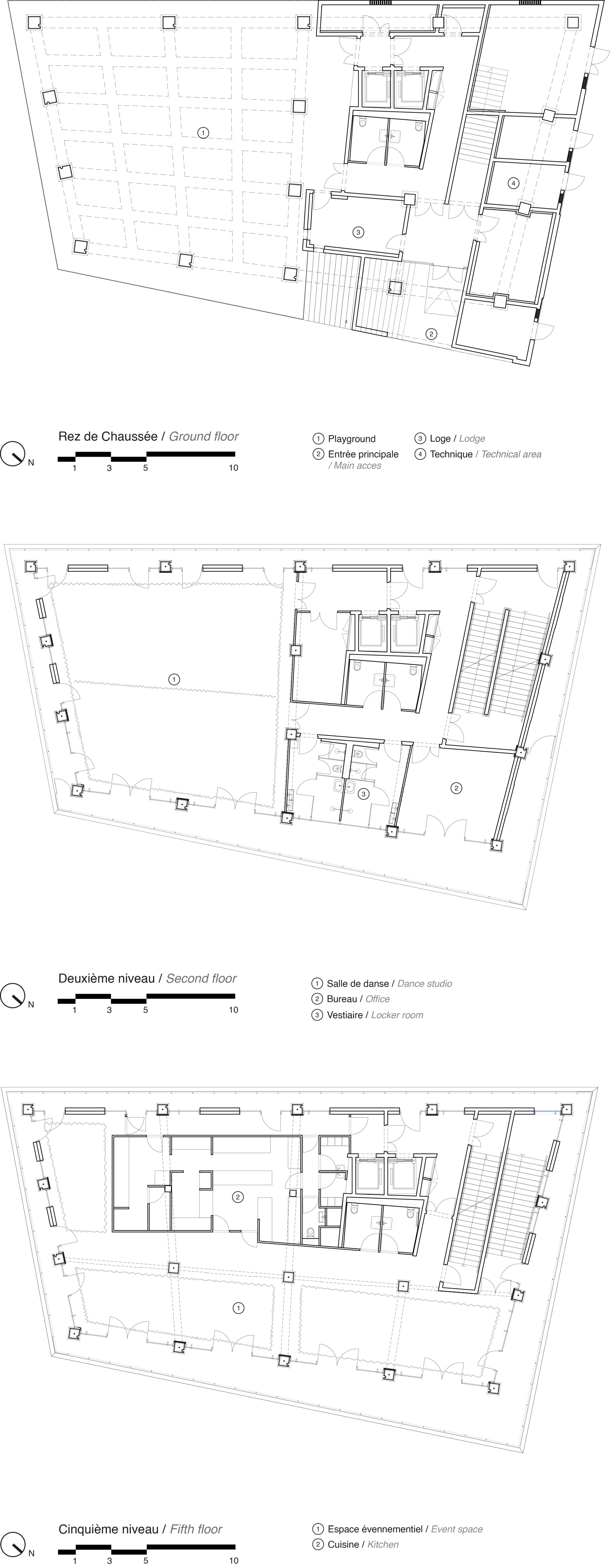 Olympe 城市艺术中心丨法国丨Randja  Farid Azib Architects-31