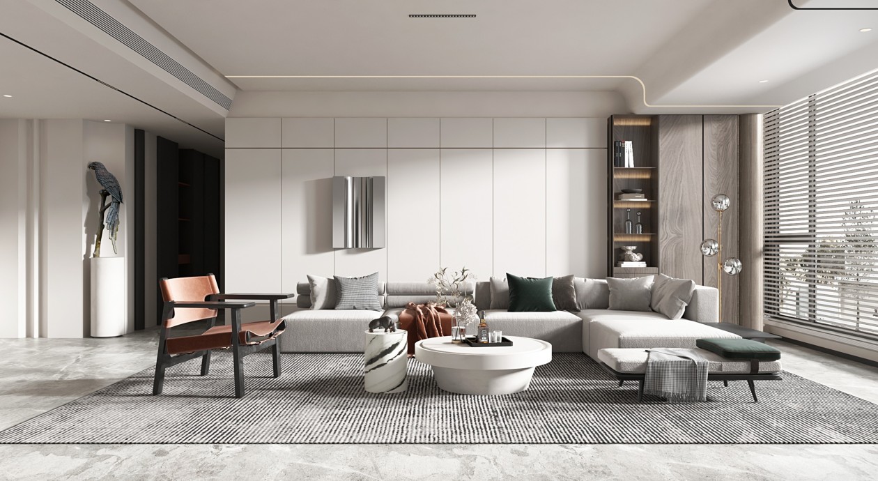 现代简约客餐厅来一组-5