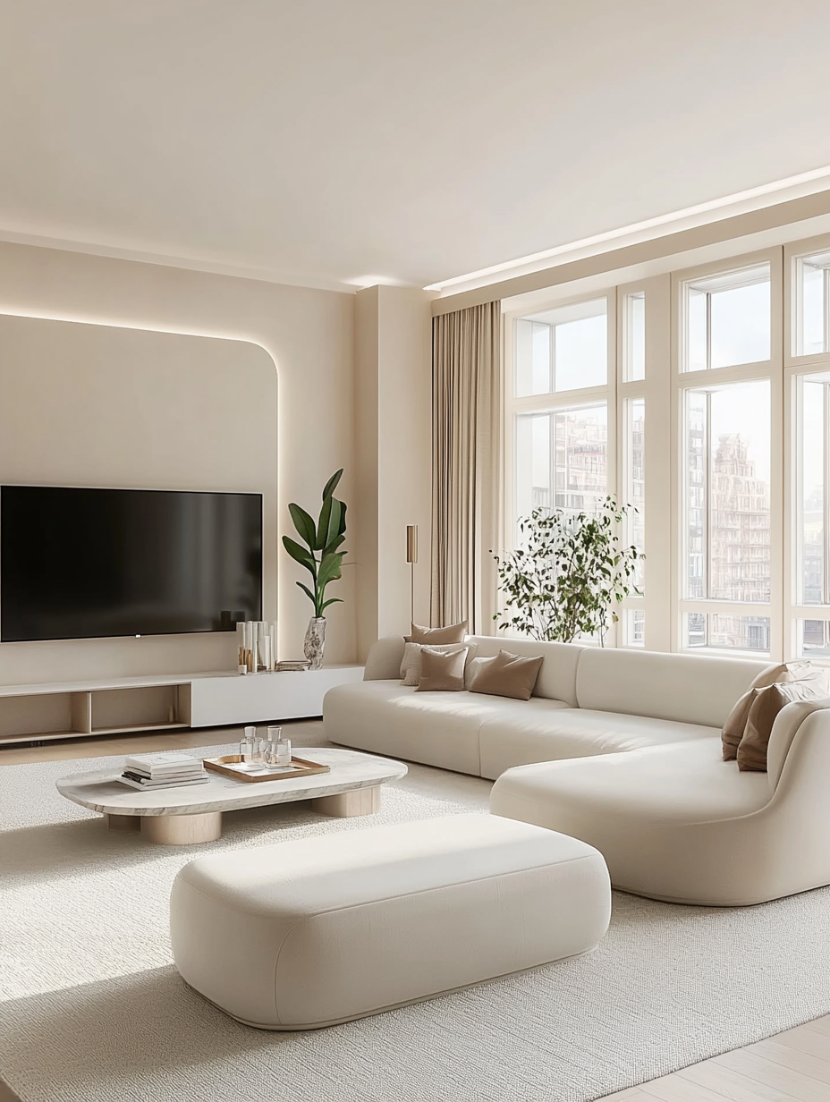 MJ家居场景 · 奶油风的家-4