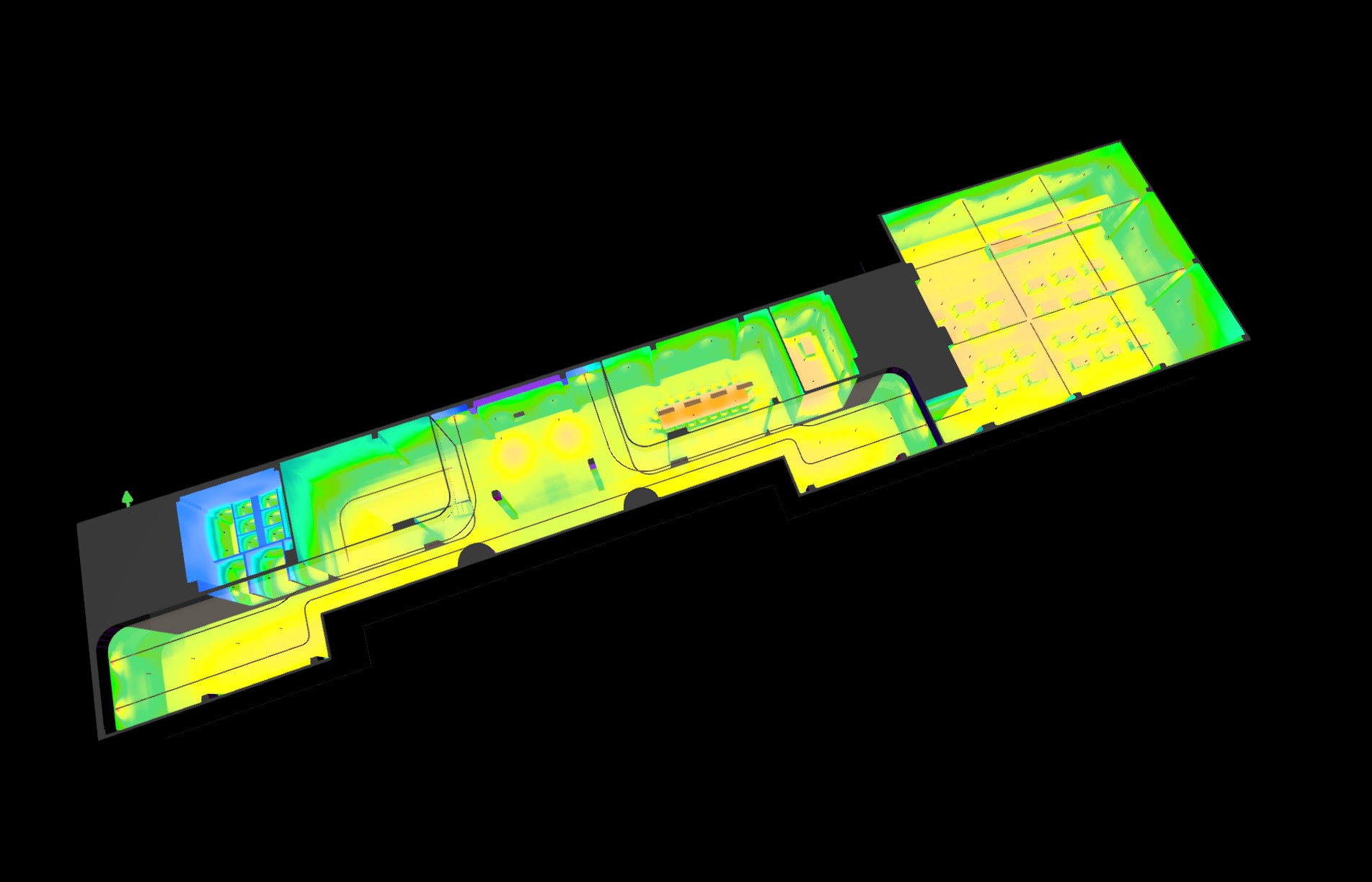 Dialu· Evo 灯光分析与计算丨俄罗斯加里宁格勒丨MASV-7